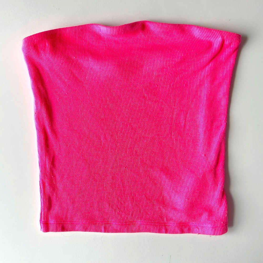 Neon Pink American Eagle Tube Top